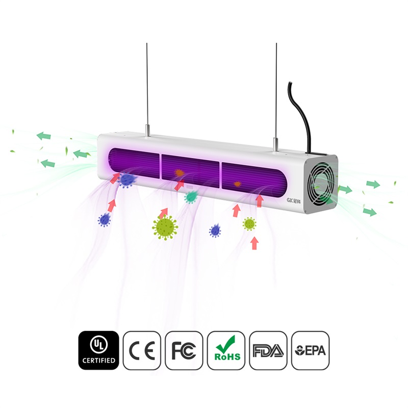 Máquina UVC Limpador de Fixação Uvc Upper Air UV